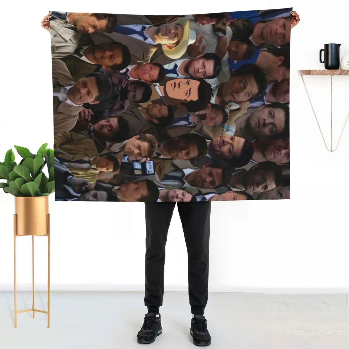 Castiel Collage Blanket Throw Blanket heavy to sleep warm for winter Stuffeds Single Furrys Decoratives Blankets