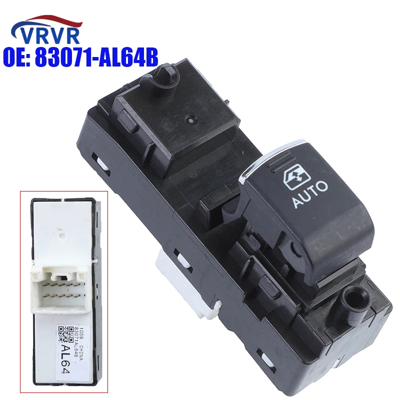 

Переключатель Стеклоподъемника VRVR 83071-AL64B 83071AL64B 5 контактов для Subaru