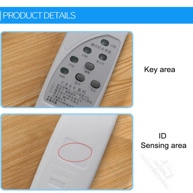 4 Frequency Rfid Card Reader Writer 125KHz Copier Duplicator ID Tags Programmer Light Indicator T5577 Key Card Keyfob