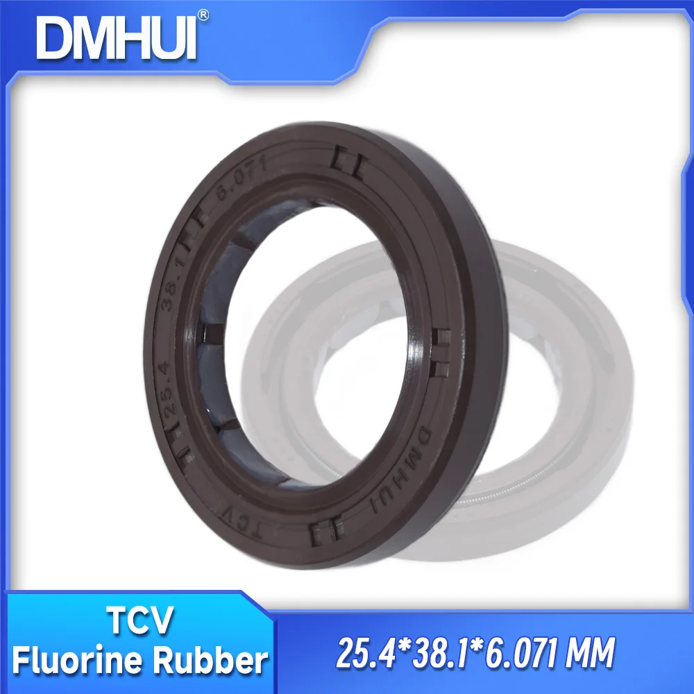 DMHUI High Pressure oil seals 25.4x38.1x6.071mm  for Hydraulic Pumps & hydraulic motors   TCV type VITON material oil seals