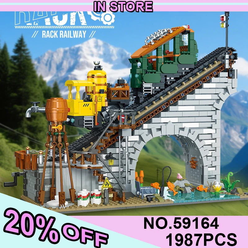 

Новый 59164 11987 шт. MOC задняя направляющая строительные блоки кирпичи сборка модель DIY игрушки для мальчиков подарок на день рождения