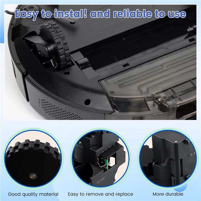 ABBK-voor Xiaomi Roborock S5-serie robotstofzuiger vervangende wielmoduleonderdelen