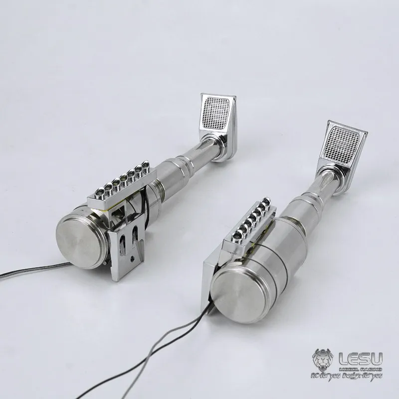 LESU 1/14 American truck air filter with LED day running light GW-K017 For Tamiya Towing King Truck DIY Accessory Toy