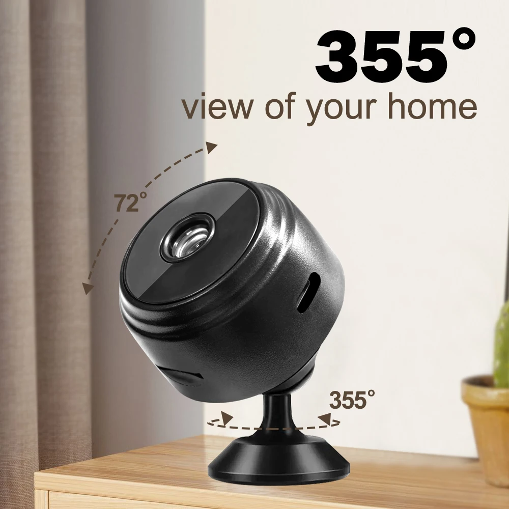 A9 Camera HD Wireless Network WIFI Home Camera 1080p Outdoor Sports Night Vision Infrared Camera image 4