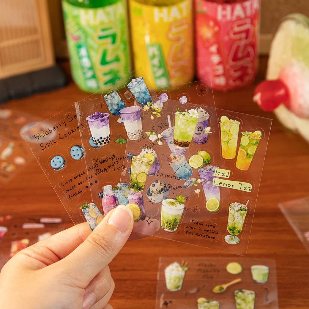 20 Pcs Stiker PET Die Cut Buku - Pet Supplies Is Food ulasan dan harga
