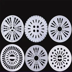 1pc  20/22/23.5/24/24.5/25/27/29cm Dia Plastic Semi Automatic Washing Machine Spin Dryer Cap Cover White