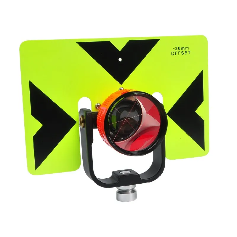 64 Mm AKZ19 Optical Survey Prism Reflection System Total Station Monitoring Prism