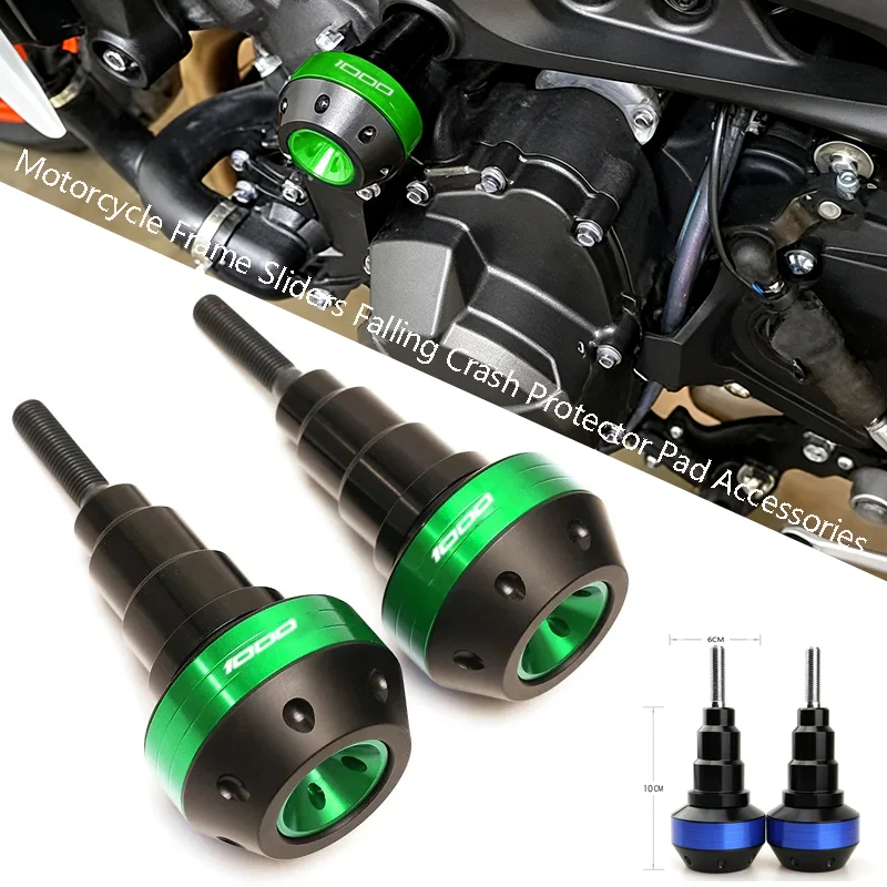 New Motorcycle For kawasaki Z1000 Z1000SX Z-1000 SX RS 2013-2025 CNC Frame Sliders Falling Crash Protector Pad Accessories