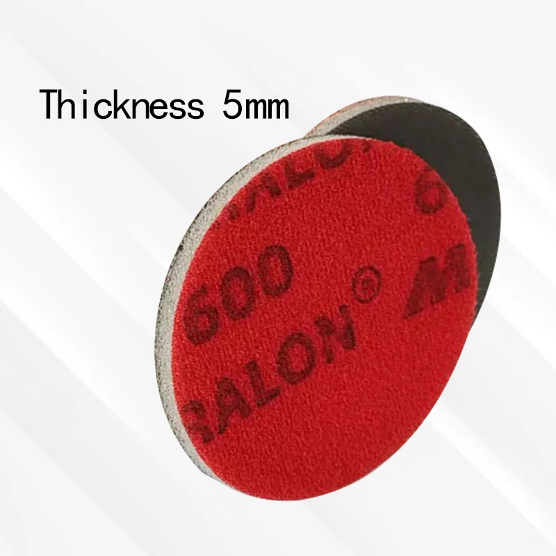 Mirka Abralon 3Inch Sponge Sandpaper Foam Backed Hook  Loop Polishing  Buffing Disc 75mm Grip Disc Flocking Sheets For Car