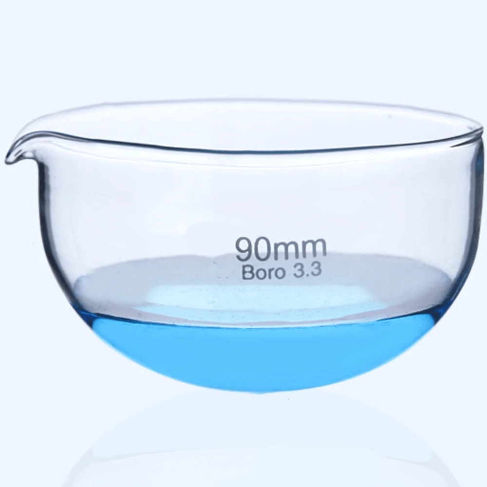 60/90/120/150mm Borosilicate Glass Evaporating Dish Labrotary Glassware Chemical Experiment