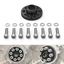 BEVINSEE Crank Hub Bolt Capture Kit For BMW E90 E91 E92 E93 F10 F20 F30 E82 E88 M3 F80 M4 F82 M2 Competition F87 N55 S55