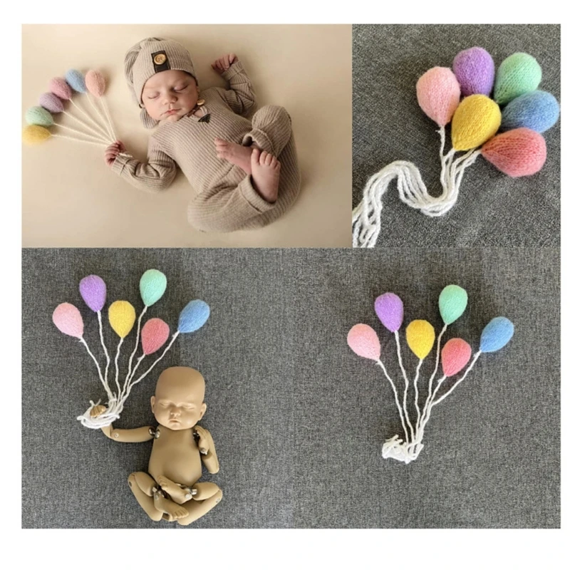 Baby Photography Props Soft Balloon Props Posing Decors Newborn Photo Backdrop