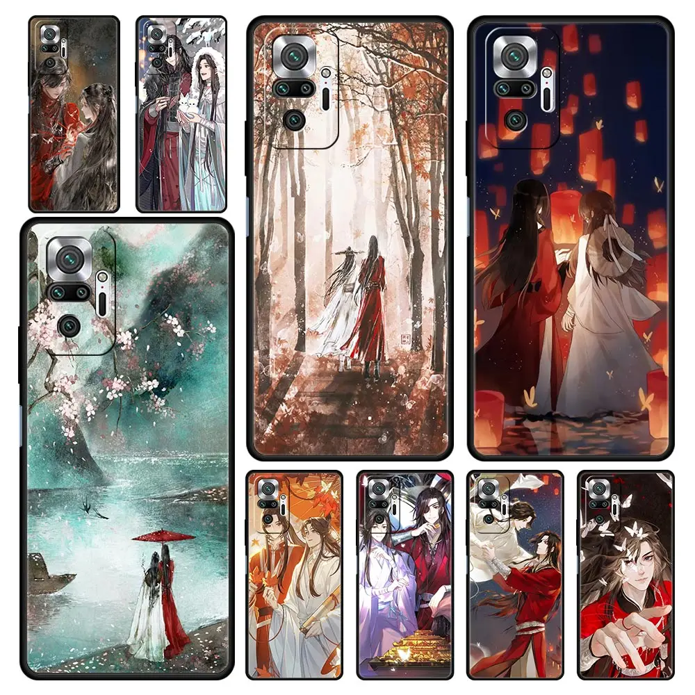 

Phone Case For Xiaomi Redmi Note 13 12 5G 9S 9 8 10 11 Pro 9T 13C 12C 10C 9C 9A 7 Soft Silicone Cover Heaven Official's Blessing