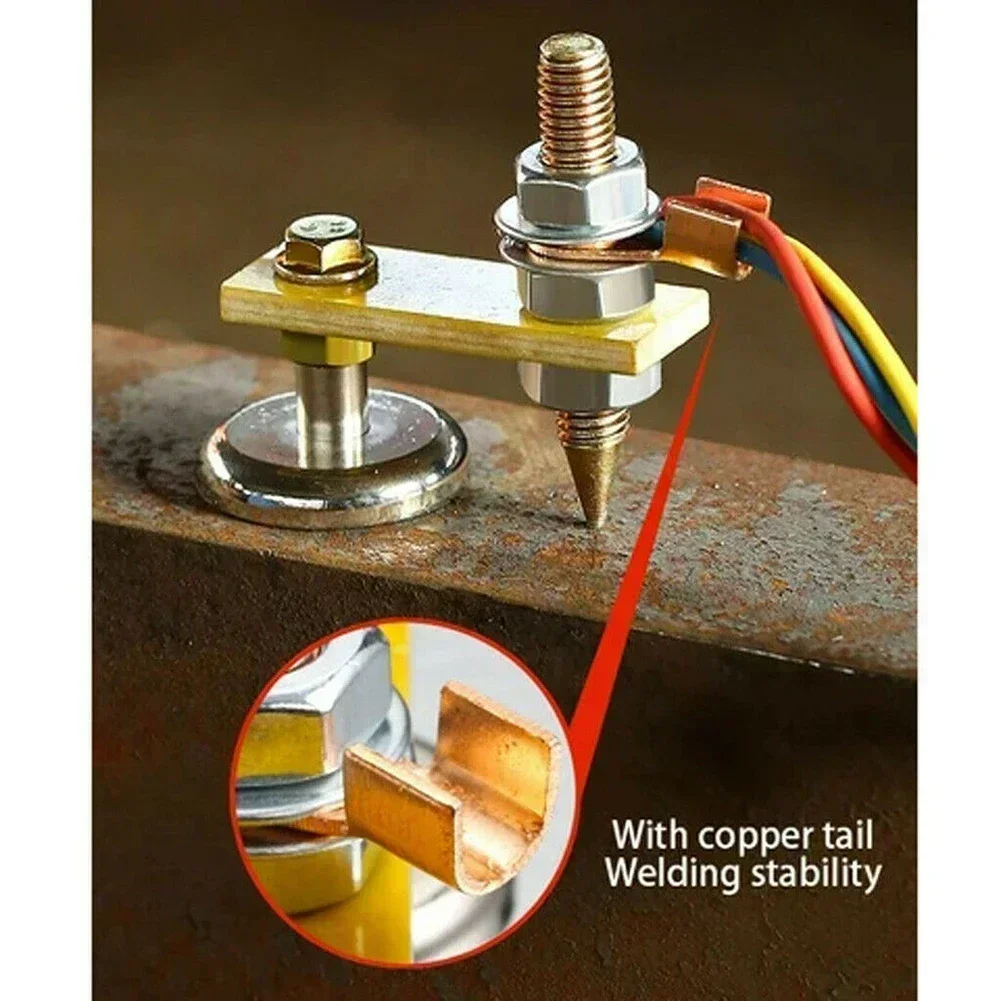 Imagem -02 - Estabilidade de Soldagem da Cauda da Cabeça do Ímã de Soldagem Grande Sucção de Magnetismo Forte. Peso Absorvível Único 3kg Peça