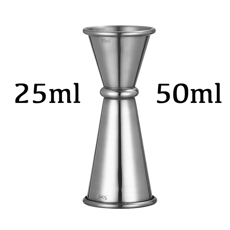 Multiple Size Stainless Steel Bar Cocktail Jigger Bar Measures Cocktail Drink Jigger  Bar Tools Bar Accessories