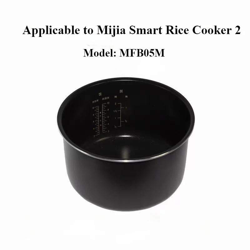 1.5L New Rice Cooker Inner Pot for XIAOMI MIJIA MFB05M Replacement Non-coating Non-stick Cooker Inner Pot Parts