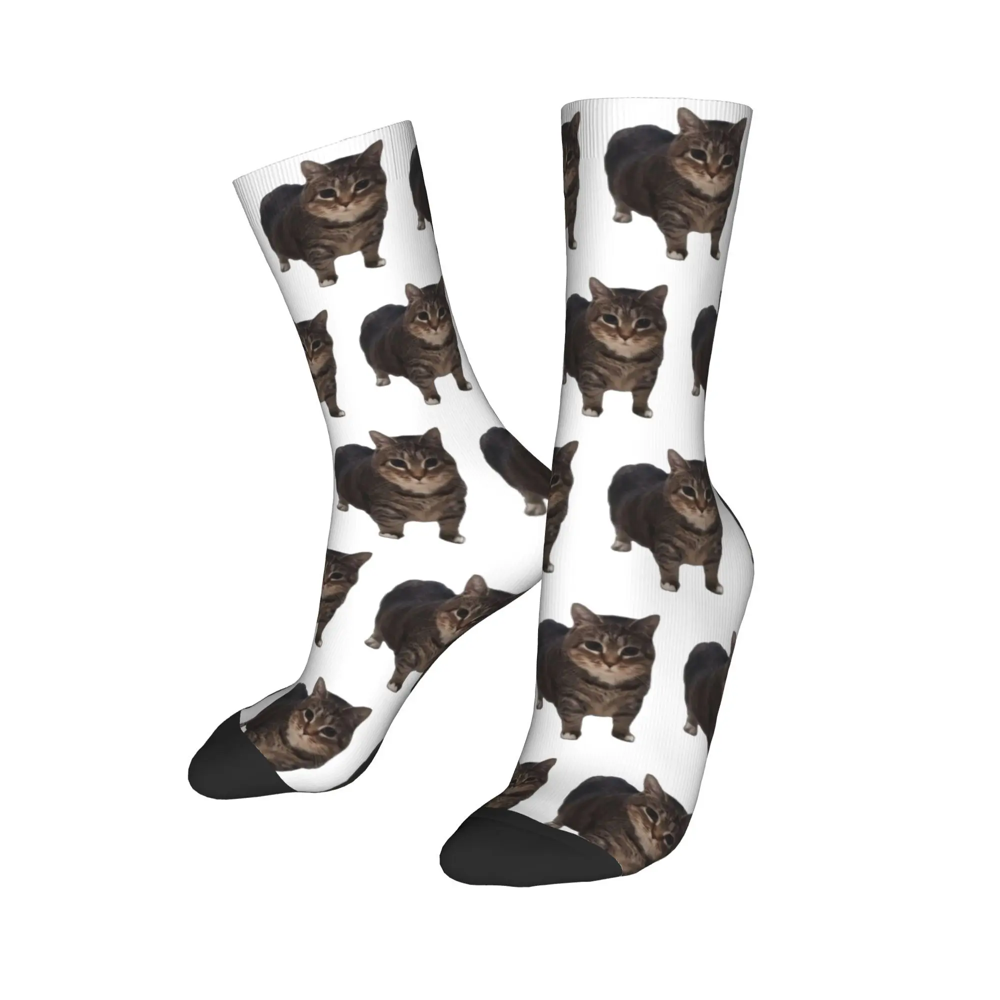 

Autumn Winter Hip-hop Unisex Spinning OIIA OIIA Cat OIIAA Socks Sweat Absorbing Soccer Socks