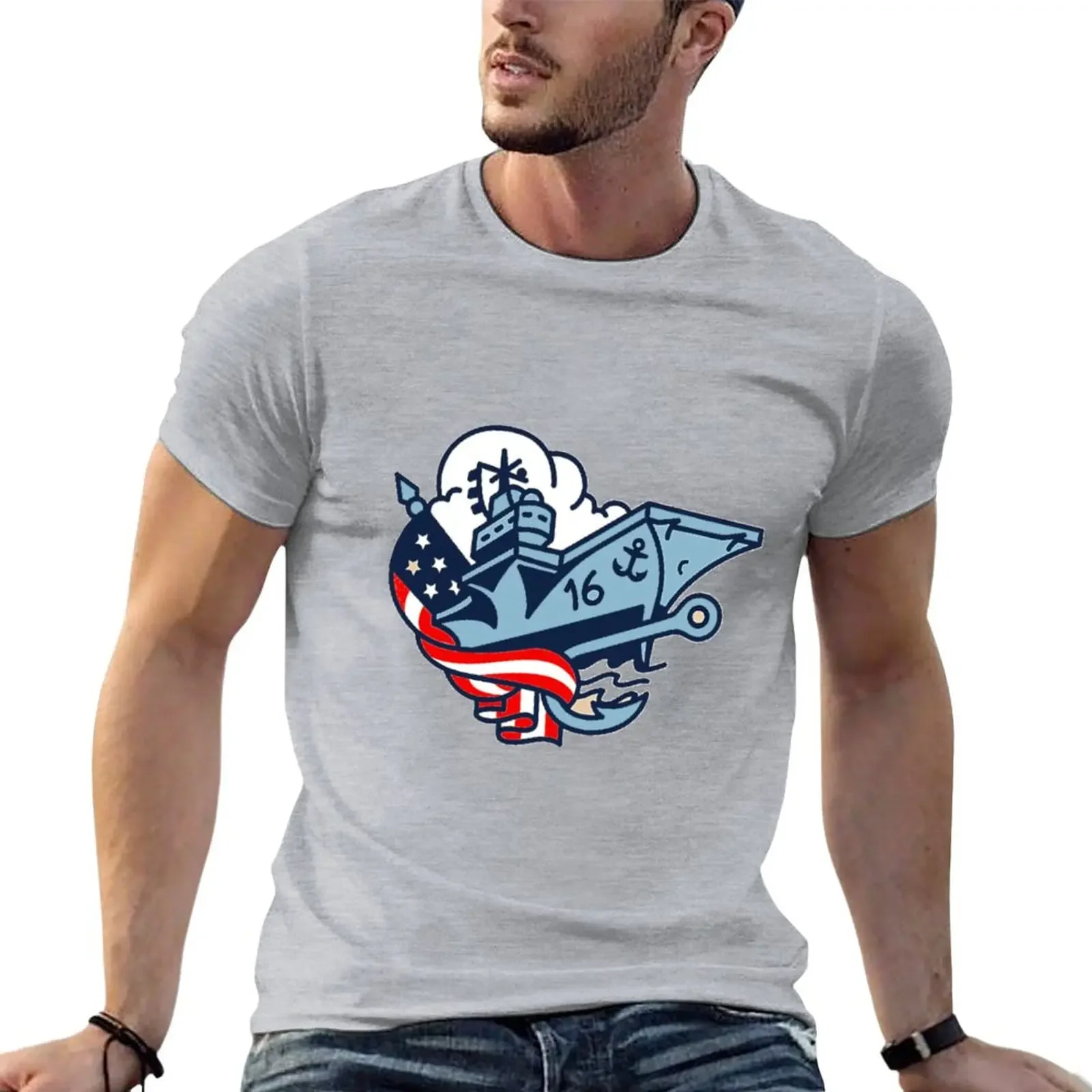 

CV-16 USS Lexington Fun Design T-Shirt sweat customizeds Men's t shirts