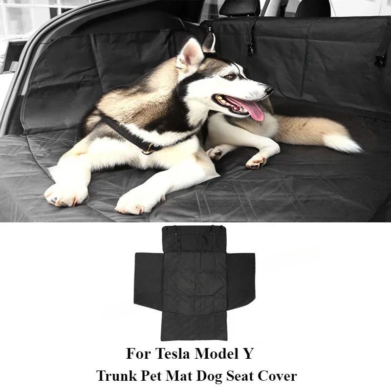 Dog Carrier Wear-resistant Dog Car Seat Cover For Tesla Model Y Waterproof Portable Liner Cover Protects Vehicle Easy To Install