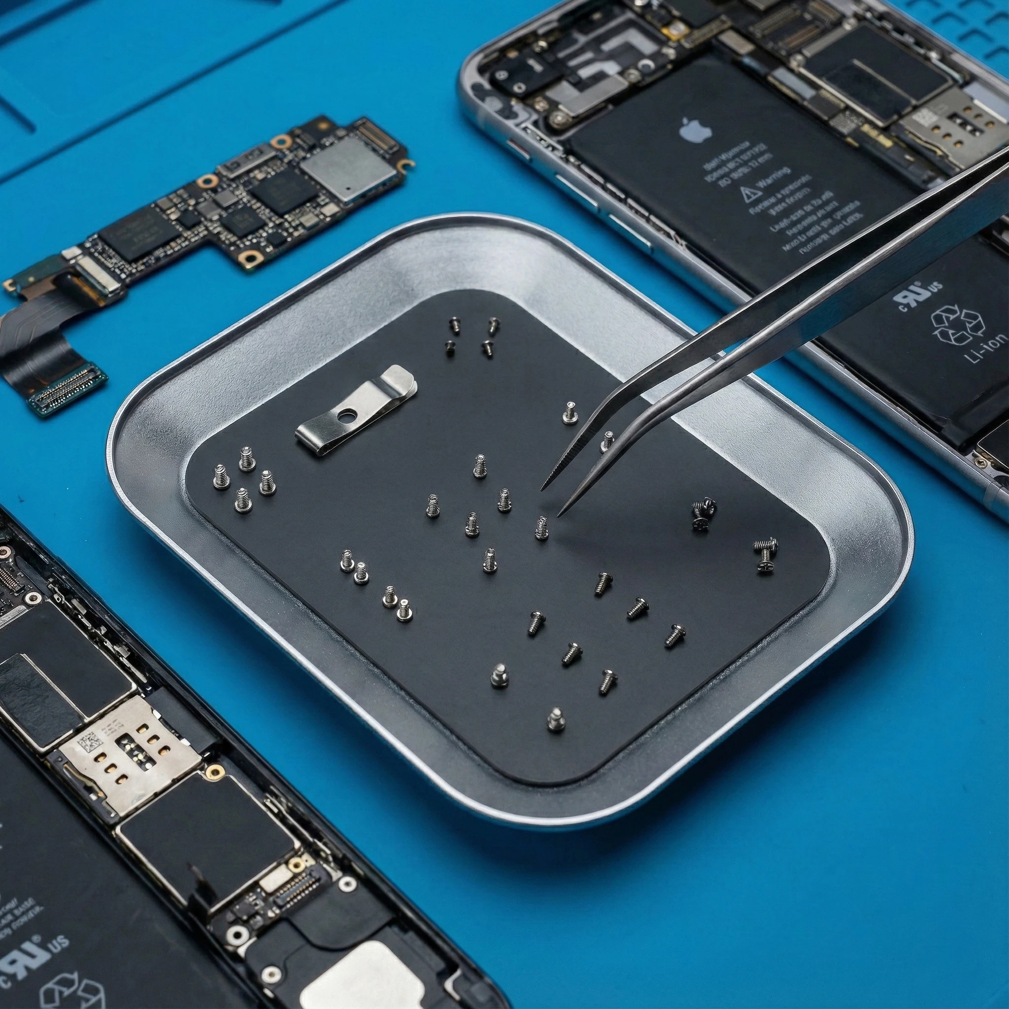 

1 шт. алюминиевый ремонтный инструмент для радиоуправляемых моделей с магнитной подставкой, лотком для винтов и коробкой для хранения для моделей самолетов, автомобилей, лодок