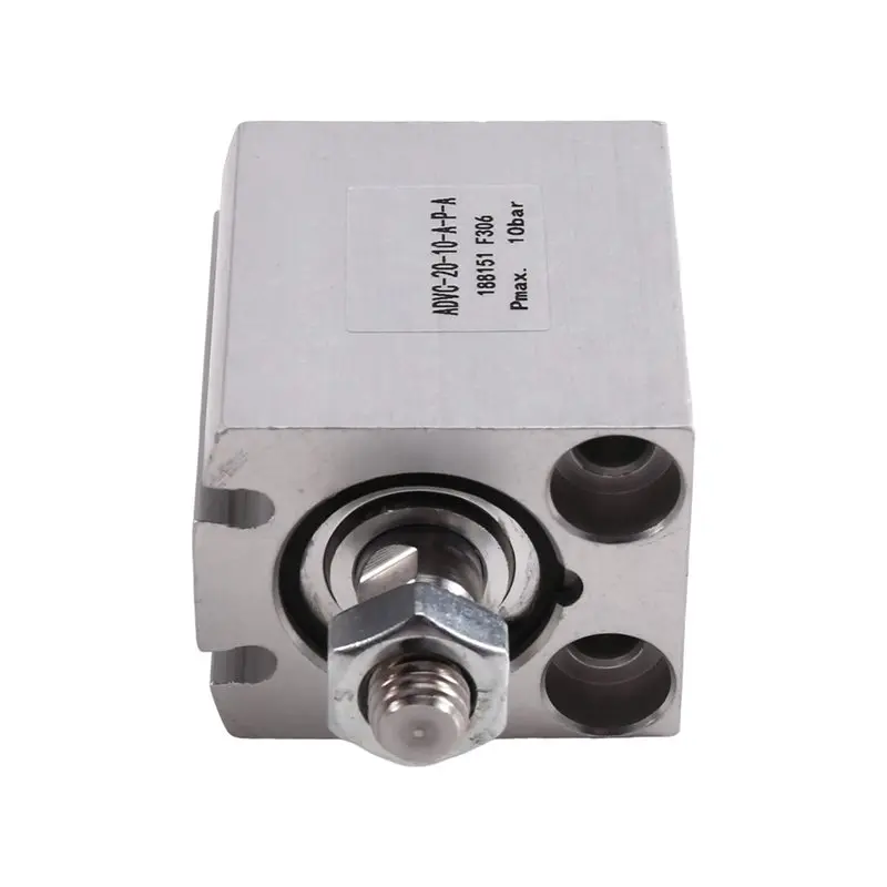 ABYN-Compact Pneumatic Cylinder ADVC-20-10-A-P-A Short Stroke Air Cylinder For Automation Equipment Parts