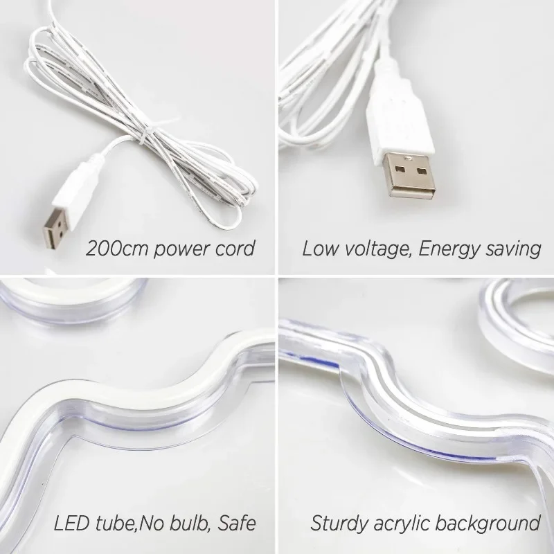 Happy Birthday Neon Dimmable Light Neon Happy Birthday Sign Led Sign Light Up Sign Happy Birthday Backdrop