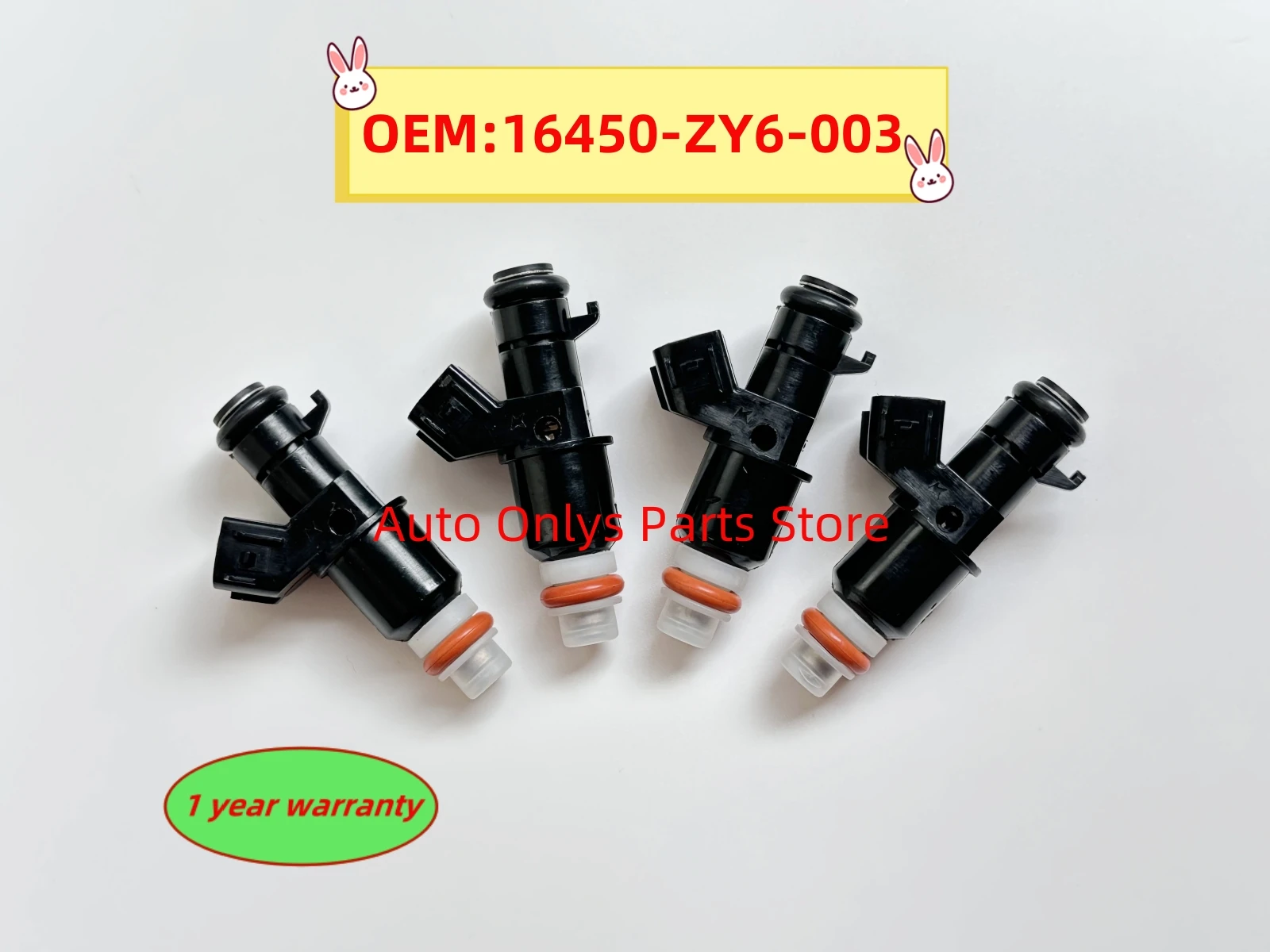 

4 шт. 16450-ZY6-003 Высококачественные автомобильные аксессуары 16450ZY6003 Топливная форсунка подвесного двигателя для HONDA BF135 BF150 BF225 BF250