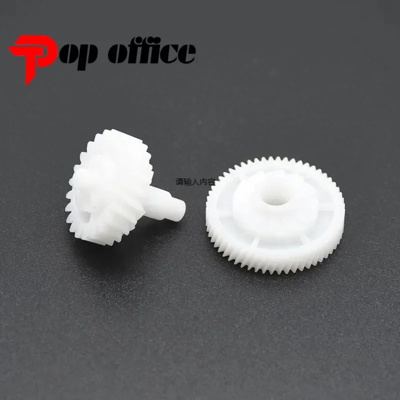 50Set. RU6-0018-000 23T 56T Fuser Drive Gear for HP LaserJet P1505 P1506 P1566 P1606 M1120 M1522 M1536 1505 1606 1120 1522 1536