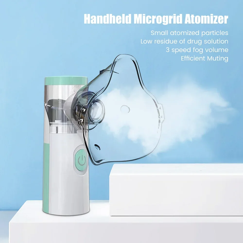 Portable Nebulizer Ultrasound Medical Atomizer Nebuliser Inhalator Nebulizator Silent Inhaler Humidificador Nebulizador Machine