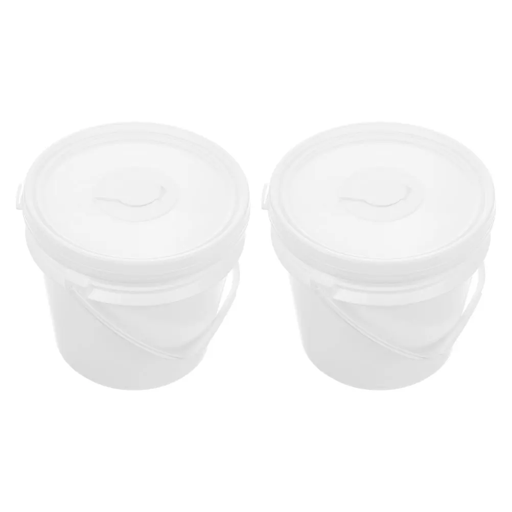 

2pcs Baby Wipe Container Wet Towel Dispenser Bucket Plastic Wipes Bucket With Lid Portable Car Bathroom Use Large Capacity