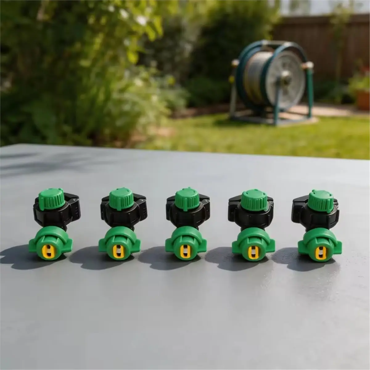 10-Pack Agricultural Nozzles 20-22mm Clamp 9.5mm Hole for Tractor Sprayers Fine Mist Output