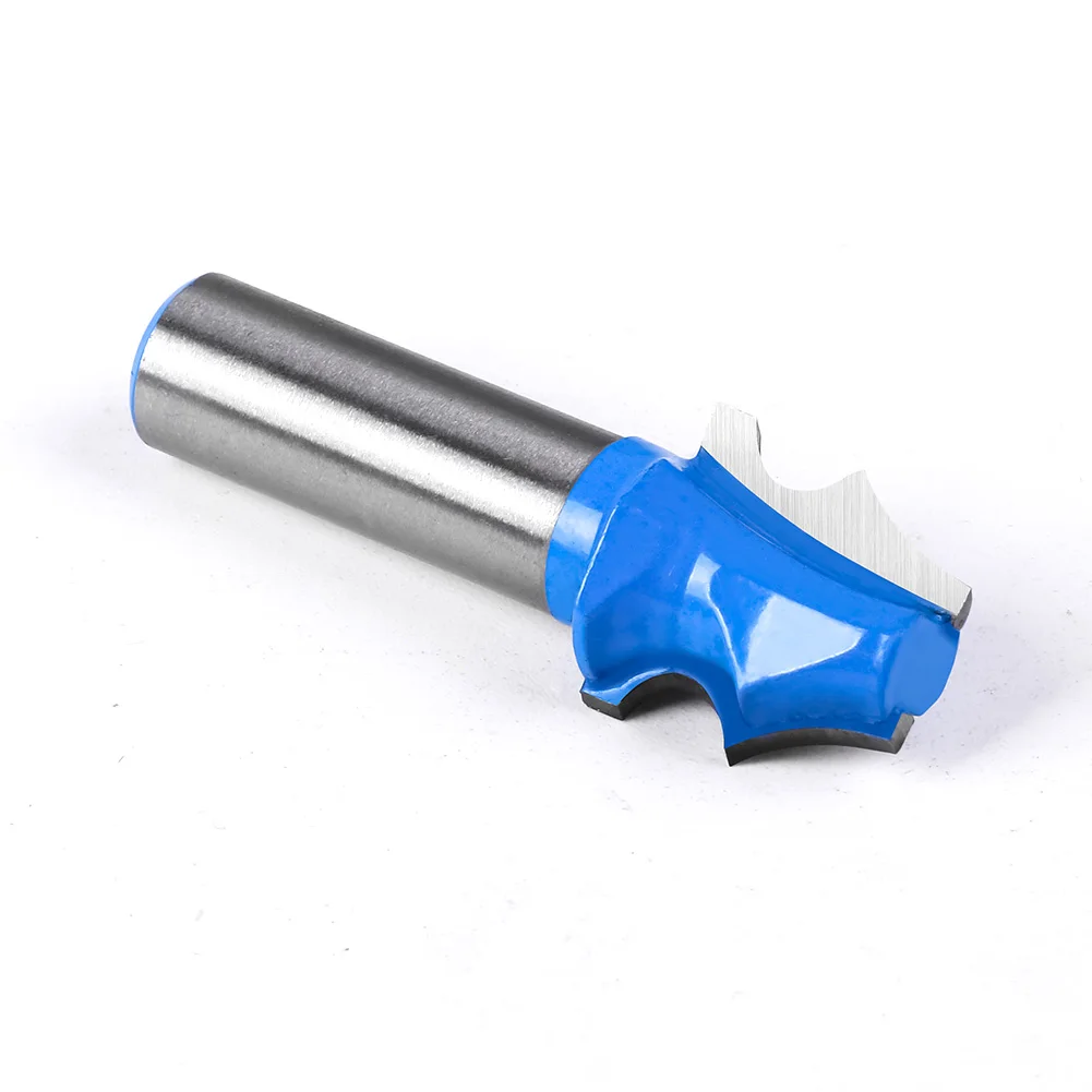 1pc 12mm 1/2 "Shank Singola Perlina Dritto Router Bit Lavorazione Del Legno Fresatura Router Bit Cabinet Top Router Bit Convesso R Router Bit