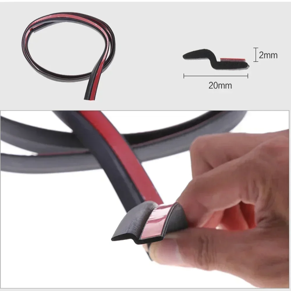 

Z Type Car Door Seal Noise Insulation Weatherstrip Sealing Rubber Strip Trim Auto Rubber Seals Z-shaped Seal Windshield Strip
