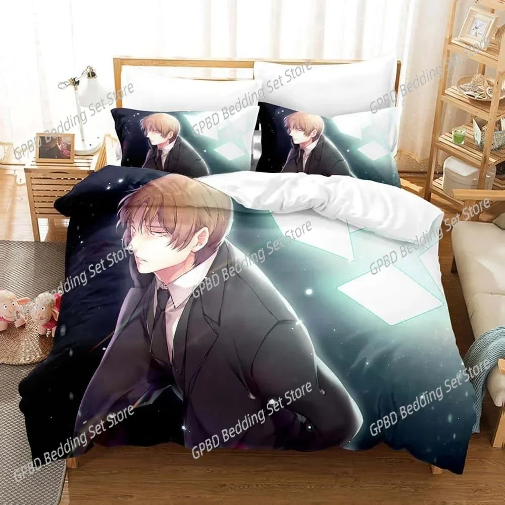 3D Print Anime World Trigger 3D Bedding Set Duvet Cover Pillowcases Single Twin Full Queen King Size Home Decor Quilt Boys Gift