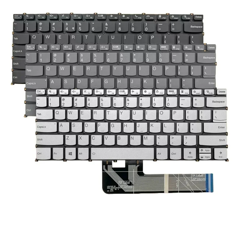Backlit US Layout Compatible for Lenovo ideaPad Flex 5-14ARE05 5-14IIL05 5-14ITL05 5-14ALC05, Yoga 7-14ITL5 7-14ARE05 Series 0.3