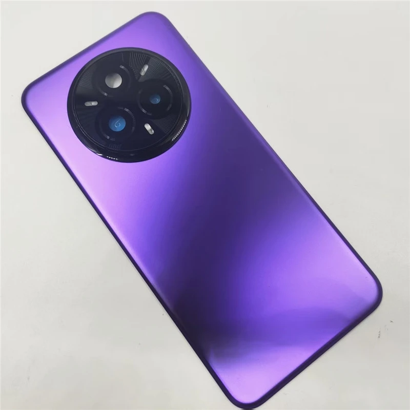 A +++ для Realme 14 Pro + 5G RMX5051 Крышка батарейного отсека Задняя крышка корпуса Замена корпуса RMX3372 RMX3371 Задняя крышка
