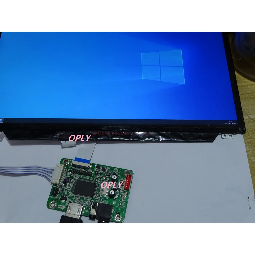 EDP mini kit de placa controladora compatível com HDMI para B156XTN07.0 B156XTN07.1 1366X768 15.6 "painel monitor de tela LED LCD DIY