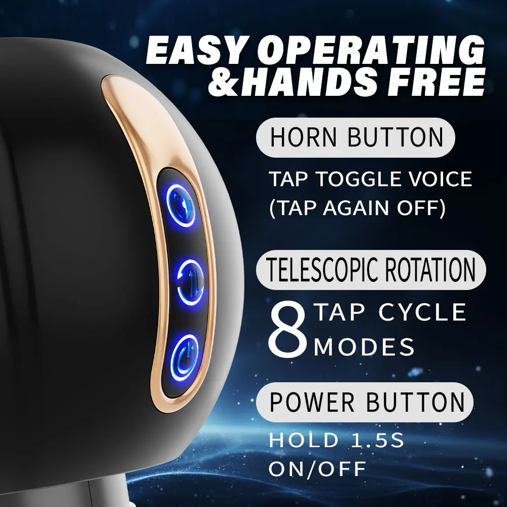 Telescopic Rotation Male Masturbator 3D Realistic Sleeve Vagina Masturbation Equipment Sex Toys for Men Automatic Mastubator view 6