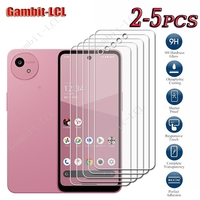 2-5PCS 9H HD Tempered Glass For Sharp Aquos wish5 6.6\