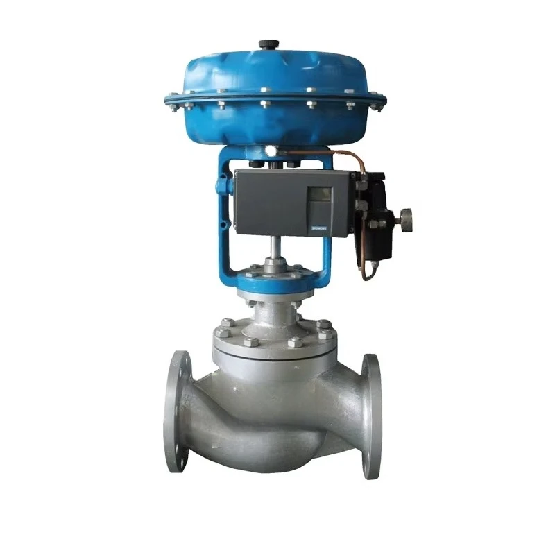 

Medium temperature solenoid valve pneumatic globe valve connection DN50-DN1200 for water control