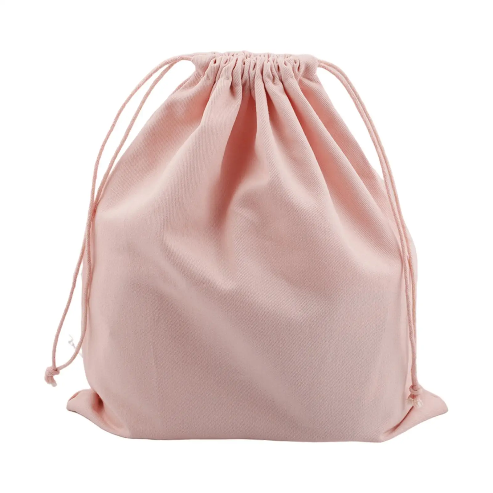 Canvas Bag, Drawstring Bags Washable And Breathable Muslin Bag for Travel, Wedding, Home, Party