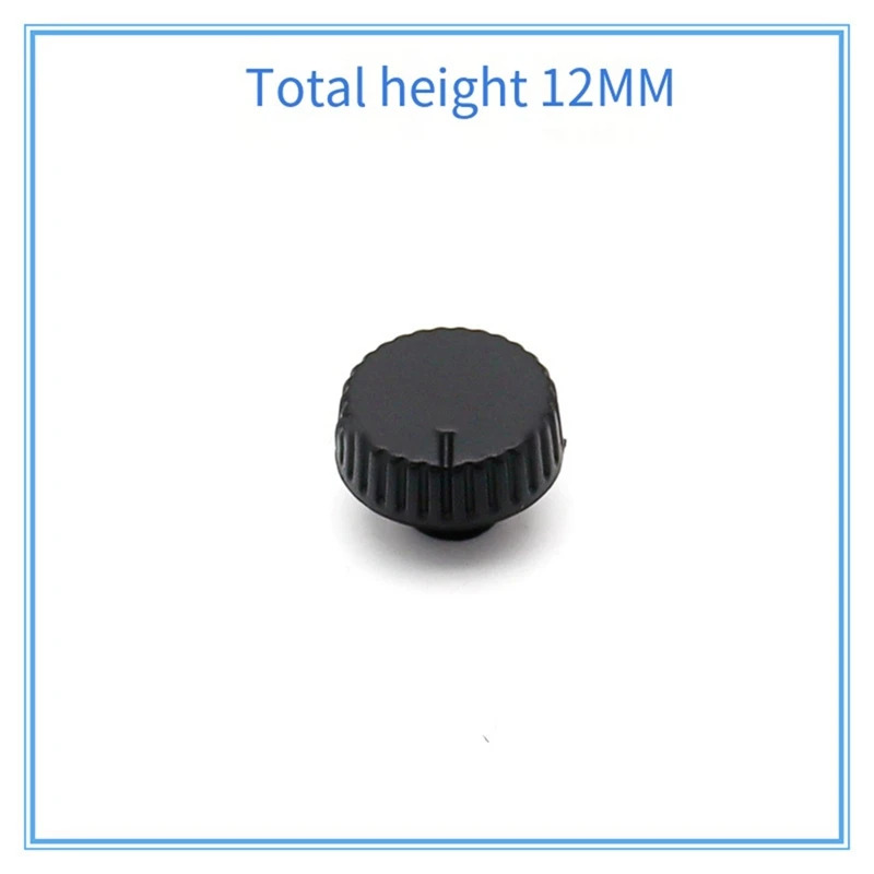 

20PCS Thin Knob Cap Potentiometer Knob Volume Power Amplifier Adjustment Cap