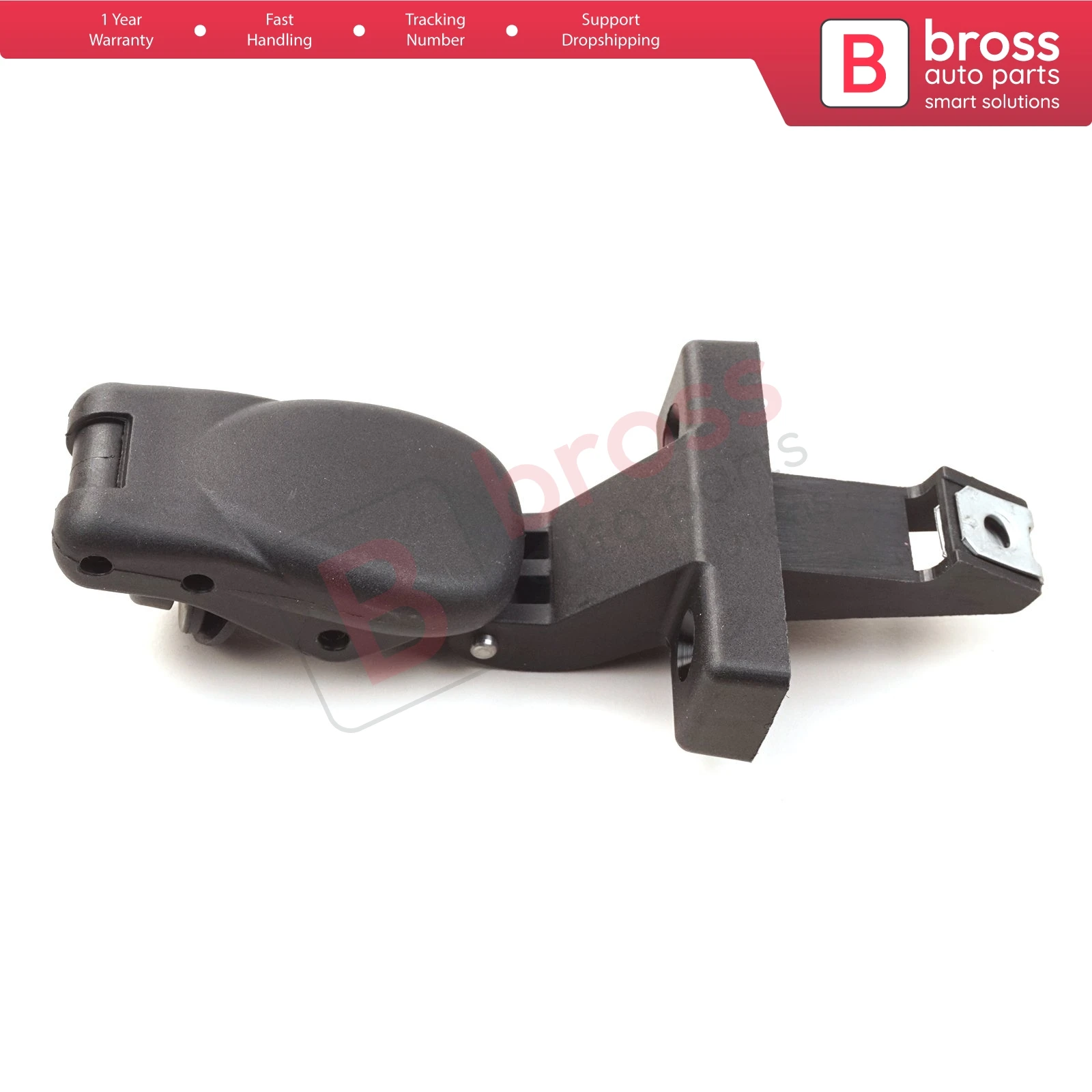 

BDP1177 Rear Sliding Side Window Handle Opening Latch 858255 for Fiat Doblo Fiorino Citroen Berlingo Nemo Peugeot Partner Bipper