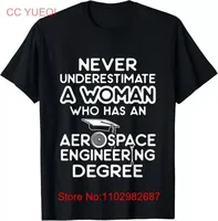 Aerospace Engineer Woman Degree Engineering s T Shirt S 3XL vintage Washed graphic fashion homme Versatile Unisex Casual