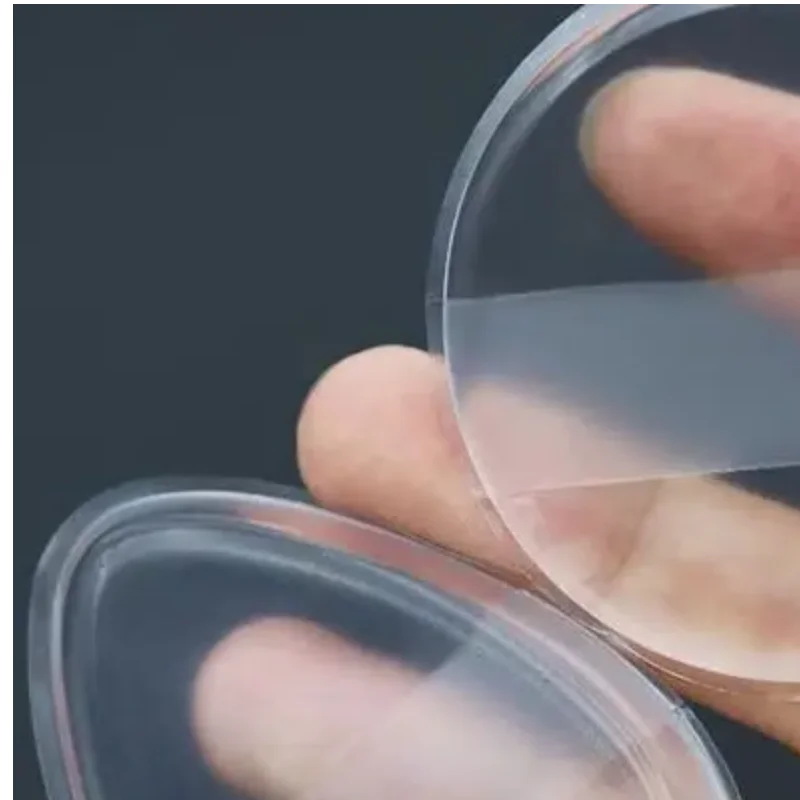 화장품용 부드러운 실리콘 젤 파우더 퍼프 스펀지, 파우더가 묻지 않는 파우더 퍼프 메이크업 도구