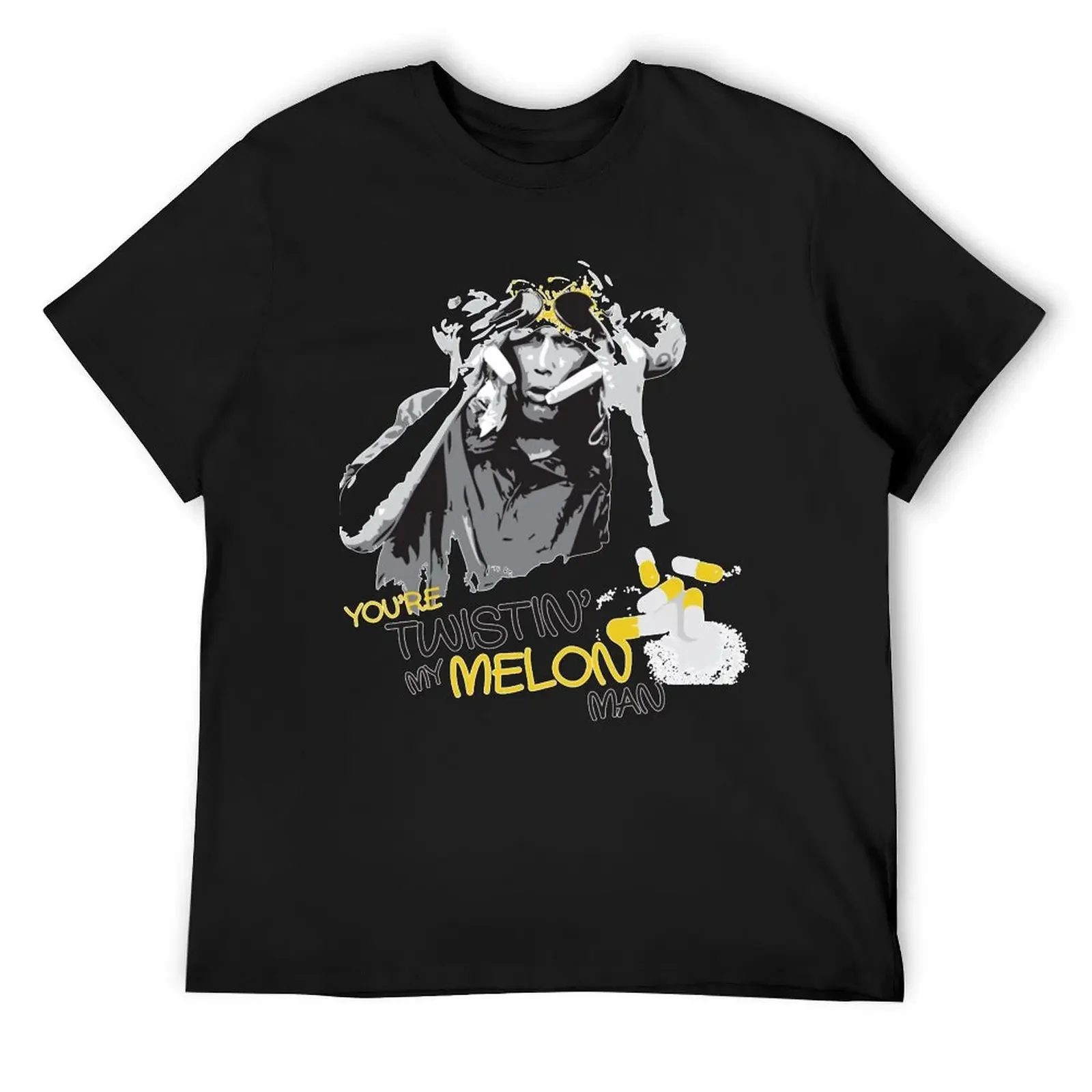 

Bez 'Twistin' my melon' T-Shirt quick drying summer clothes oversized anime stuff mens fashion