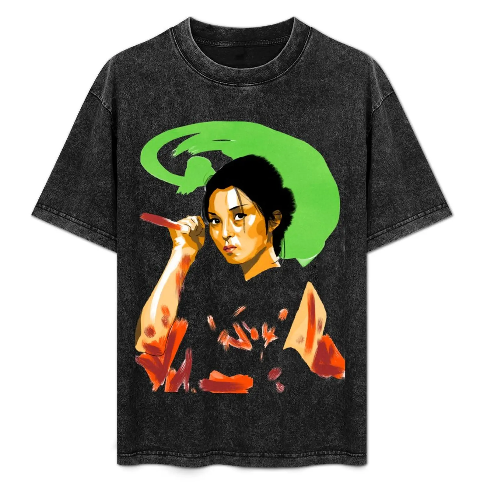 

Lady Snowblood T-Shirt Soft Basic Cotton Short Sleeve Tee