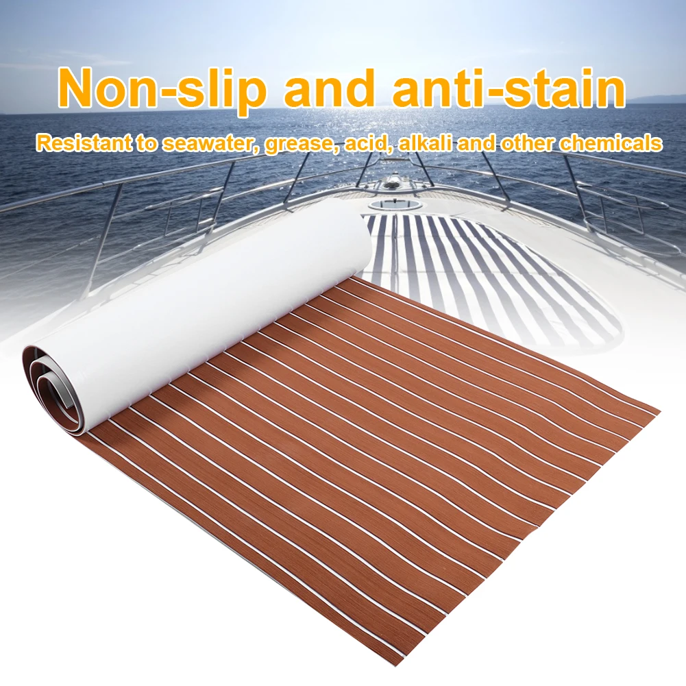 90x240 سنتيمتر مركبة بحرية الأرضيات الاصطناعية ذاتية اللصق إيفا رغوة يخت سطح السفينة ورقة مركبة بحرية الطابق الاصطناعية سطح السفينة ورقة #6