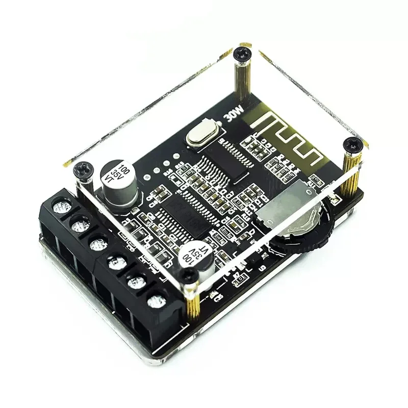 XY-P15W Bluetooth 5.0 Amplifier Board DC 8V 12V 24V 10W 15W 20W Power Amplifiers Audio Stereo Digital AMP Sound Board