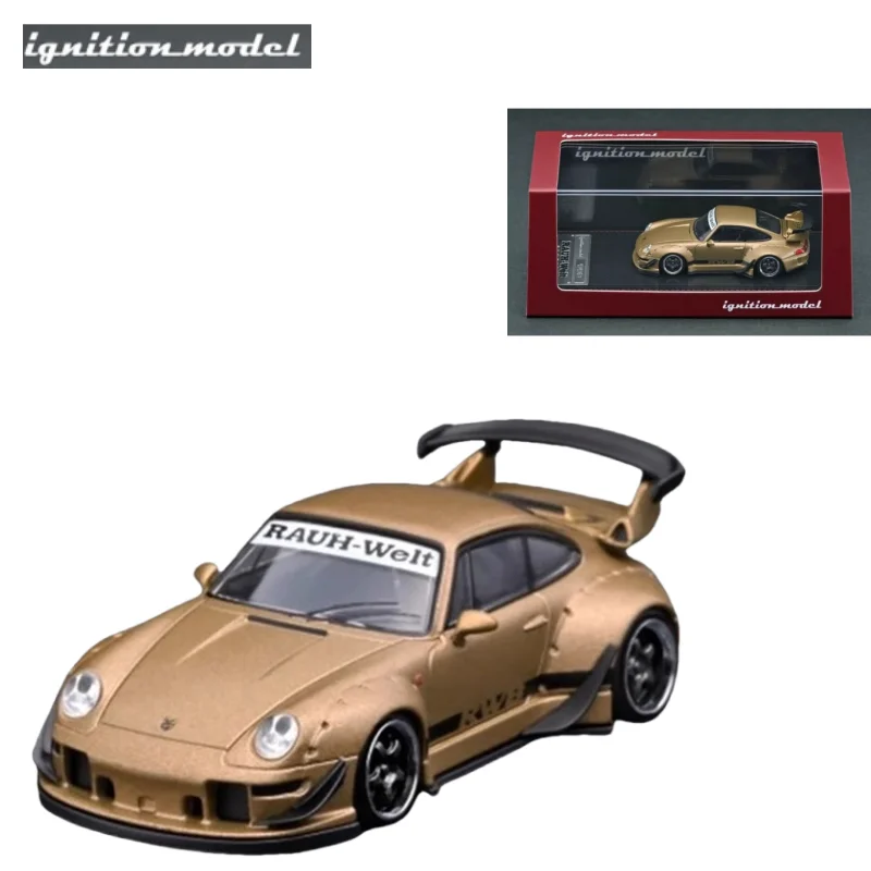 

In stock: 1:64 wide-body 911 RWB 993 die-cast miniature alloy car model, boys' room decoration, adult collectible display item.